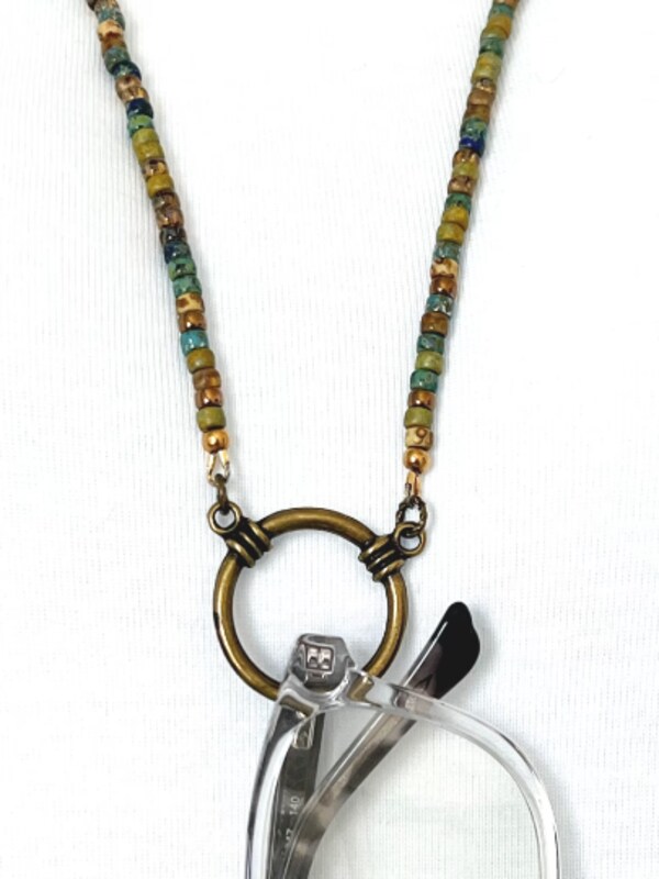 Boho glasses top chain